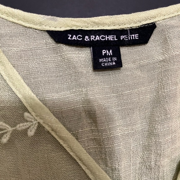 Woman's BoHo top Zac and Rachel size PM - Picture 2 of 8